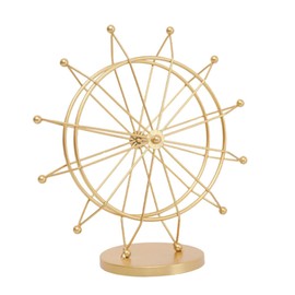 UKCOCO Creative Rotatable Sky Wheel Decor for Living Room Office and Home Decorative Household Ornament LED Base Unique Tabletop Centerpiece