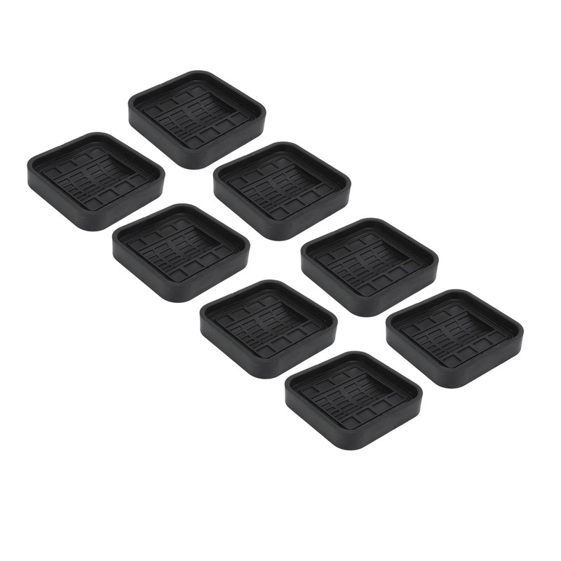 8pcs Wheel Stoppers Rubber Universal Scratch Proof Bed Sofa Caster