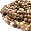 ABCGEMS American Silicified Wood Opalite Beads (Natural Formation of Opal