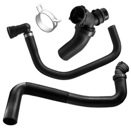 MINETPS DR3Z-8566-A Upper Radiator Hose Y-Connector Lower Compatible with Ford F150 5.0L 2011 2012 2013 2014 2015 2016 2017 2018 2019 2020 Replace CL3Z 8260-A BL3Z 8C350-A