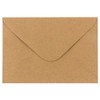 Kraft Paper Envelopes, pack of 100, high quality: 110 g/m²,