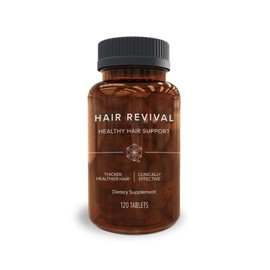 Isagenix Hair Revival - Natural Hair Growth & Thickening Supplement - Supports Healthy Scalp - Formula Contains Biotin, Amino Acid, Banana Flower Extract & More - 120 Tablets (60 Servings)