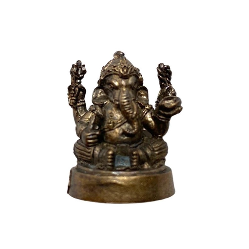 VIE Miniature Brass Hindu Figurine, 107, Multicolor, One Size