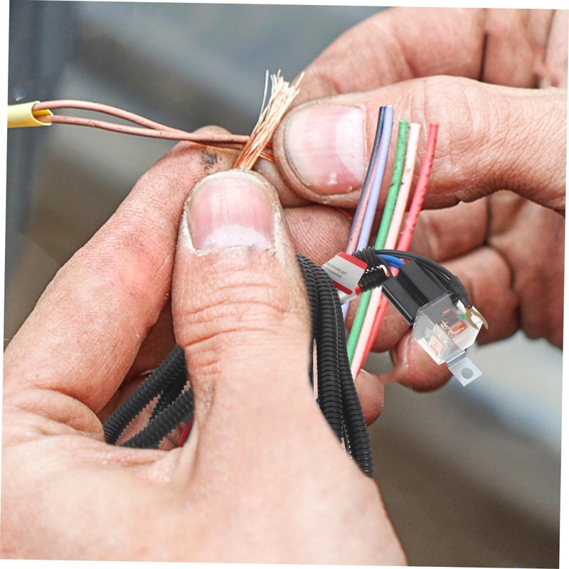 Alipis Horn Wire Harness for Vehicle Durable Construction Easy Installation