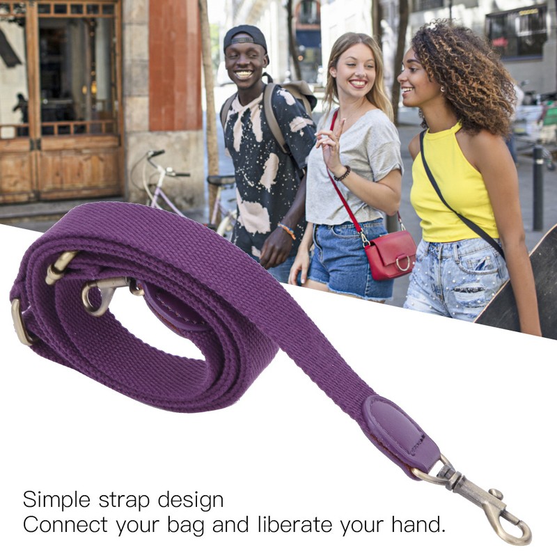 Handmade DIY Patchwork Accessories Adjustable Crossbody Bag Leather Strap for