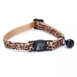 Pet Edge MT AnimalPrint Cat Collar 8-12In Chtah