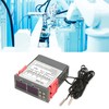STC-3008 Dual Display Dual NTC Probe Sensor Digital Temperature Thermostat