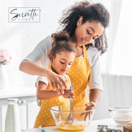 Kitchen Utensil Set with 3 Metal Whisks in 9, 7, 11 inches and Orange Silicone Basting Brush 8 x 1.25 inches