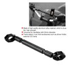 MACHSWON Black Motorcycle Balance Bar 22mm Universal Motorbike Balance Handlebar