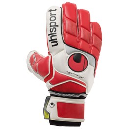 uhlsport Fangmaschine Goalkeeper Gloves Super Soft rot/weiss/silber Size:8