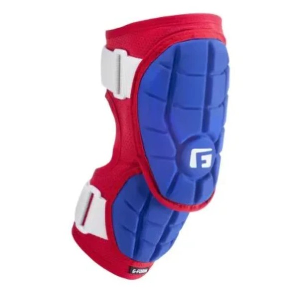 G-Form Elite 2 Batter's Baseball Elbow Guard - Elbow Pads - Forearm Guards - Red/Royal, Adult L/XL