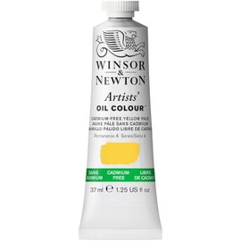 Winsor & Newton Pintura al Óleo 37 ml Yellow Pale Libre de Cadmio #907