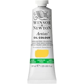 Winsor & Newton Pintura al Óleo 37 ml Yellow Pale Libre de Cadmio #907