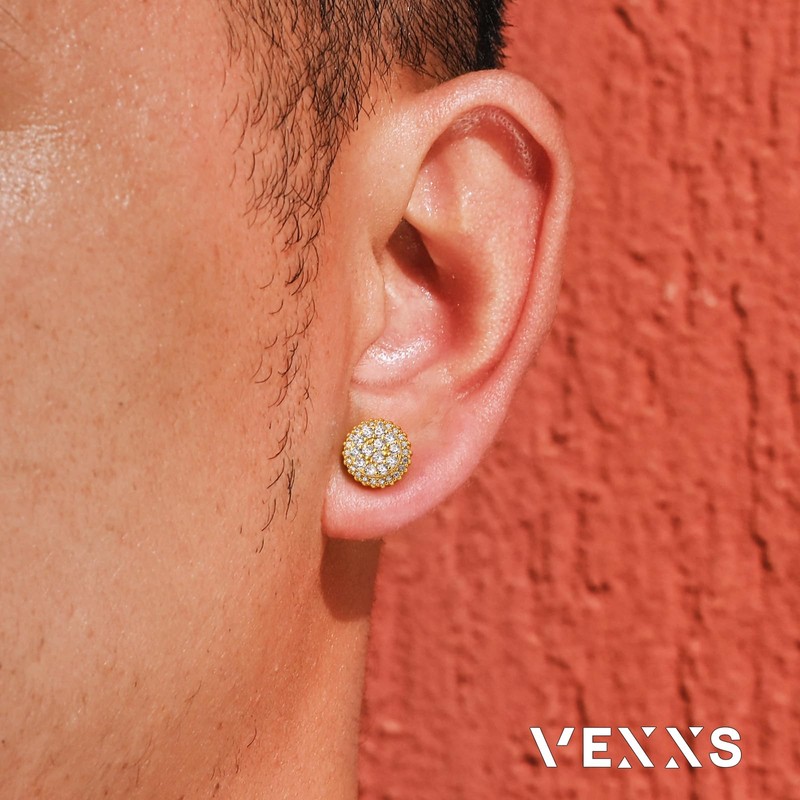 VEXXS 925 Sterling Silver Stud Earrings5