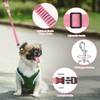 BWOGUE 2 Piece Dog Seat Belt for Car with Elastic
