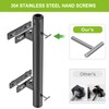 Lifeswell Heavy Duty Deck Railing Umbrella Holder, Adjustable Patio Umbrella