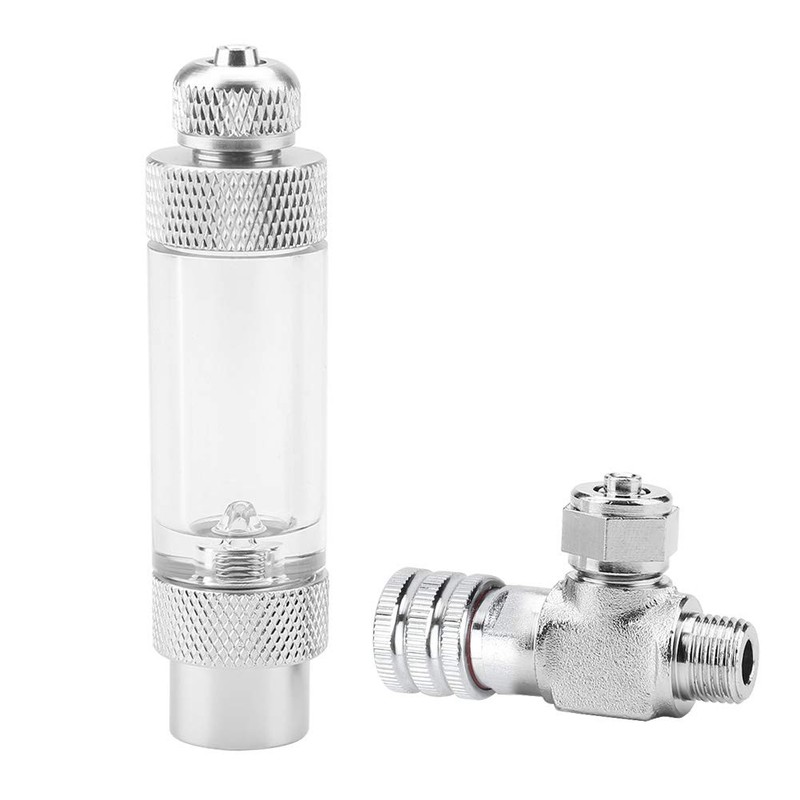 Joyzan Fish Tank CO2 Needle Check Valve, Aquarium System CO2