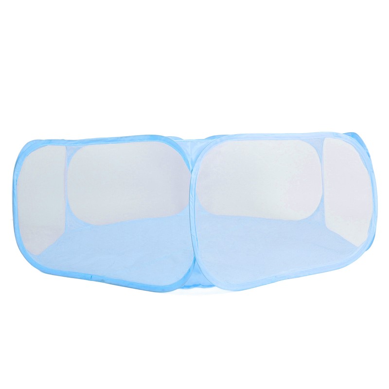 Pet Play Tent Breathable Transparent Portable Pop Open Small Animal