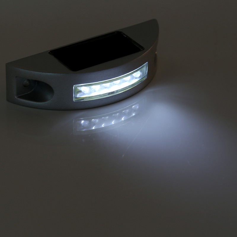 Casting Aluminum Solar Power 6 LED Outdoor Waterproof Driveway Pathway