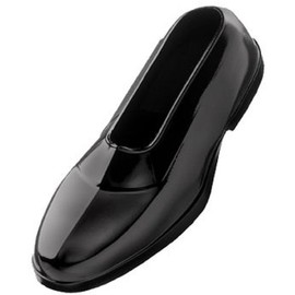 Men's Dress Waterproof Storm Rubber Overshoe Black, Small (6)