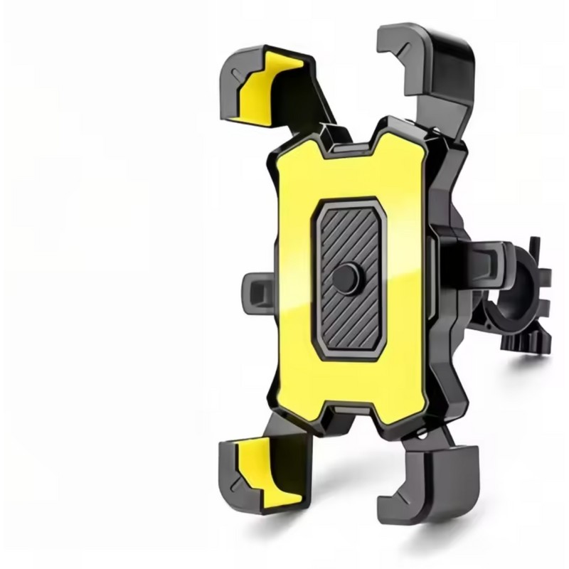 360° Adjustable Motorcycle & Bicycle Phone Mount – Anti-Slip Shockproof