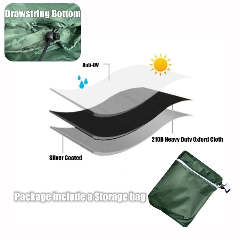 Wheelchair Storage Cover for Elderly Disabled - Mobility Scooter Protector,