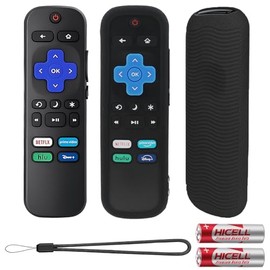 Control Remoto Compatible con TV, Compatible con Controles remotos,con 4 Teclas De Acceso Directo, Funciona Todos Los Televisores Inteligentes