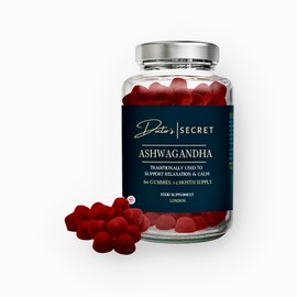 Doctor's Secret Ashwagandha Gummies | 5% Withanolides | Vegan | Natural Food Supplement Used to Support Stress, Anxiety, Sleep and Mental & Physical Performance | Non-GMO | Made in The UK
