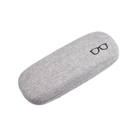 [Akkerds] Eyeglass Case, Convenient Eyeglass Case, Sunglasses Case, Lightweight, Compact and Stylish, Easy to Carry, General Purpose, Dustproof and Abrasion-Resistant, Durable Gray, gray