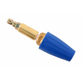 Erie Tools Pressure Washer Rotating Turbo Nozzle 4000 PSI 4.0 Orifice with Giant 22175 1/4in. NPT x 1/4in. FNPT Turbo Filter