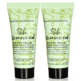 Bumble and Bumble Seaweed Air Dry Cream 0.5oz/15ml TRAVEL SET OF 2