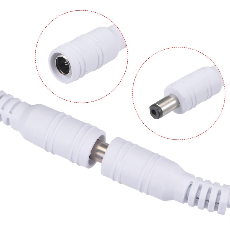 sourcing map DC Cable 5.5mm x 2.1mm 1 Female to