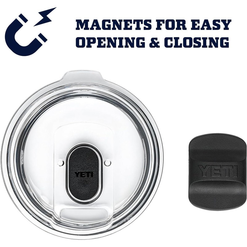 YETI Rambler Stackable Cup with Magslider Lid, Seafoam, 20 oz