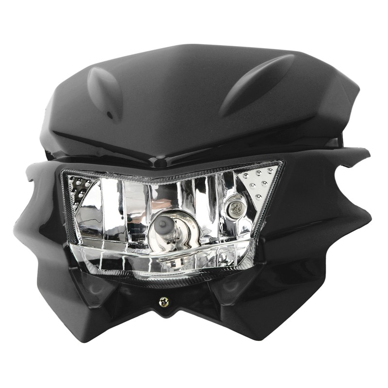 Motorcycle Front Headlight H4 Interface LED Waterproof DRL Headlight for