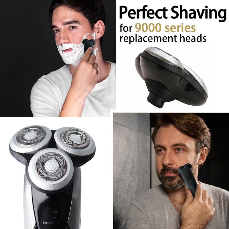 FRASAM SH90 Shaver Replacement Whole Heads for Philip Norelcos Shaver