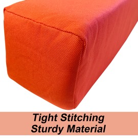 Joewuzun Football End Zone Pylons Weighted Anchorless Football Field Markers Football Yard Down Marker Goal Training Sporting Equipments Set of 4- Orange