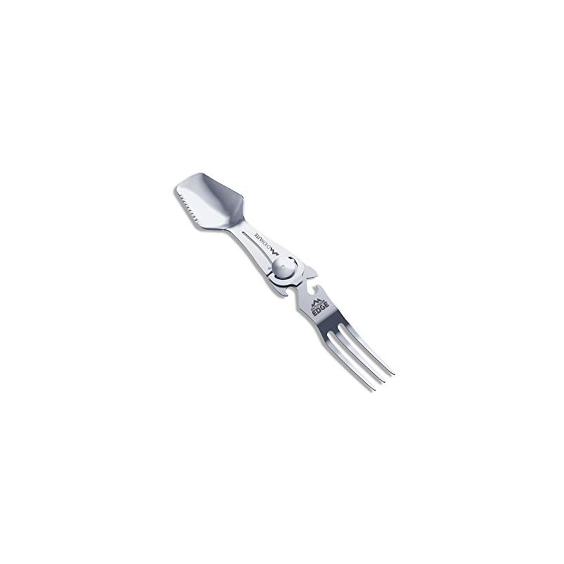 Outdoor Edge Unisex - Adult CHOWLITE Camping Cutlery Set, Silver,