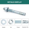 HROMIGRY 1" x 9" Concrete Anchors (10 Pack) 1 inch