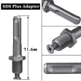 Bestgle Drill chuck gear drill chuck accessories 1.5-13 mm SD adapter quick release 1/4 inch hexagonal drill chuck adapter chuck adapter for converting impact drivers