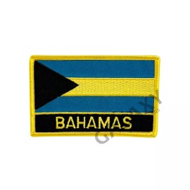 Bahamas Patch / Bahamas Flag / Iron On