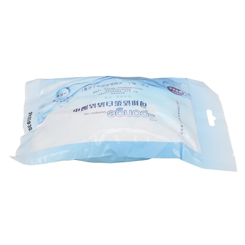 Water Free Shampoo Cap Soothing Comfortable Protein Cleaning Rinse Free
