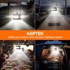 AGPTEK Solar Light Indoor Outdoor 1 Pack, 360° Glow Pendant