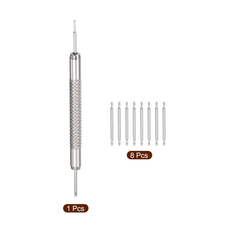 sourcing map 20mm Spring Bar Watch Band Pins Replacement Kit,