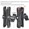 VAUBORTTI 1" Ball Phone Mount – Aluminum Alloy Arm &