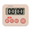 Dretec 3 Lamp Timer, Kitchen Timer, Silent, Glowing, Light, Simple,