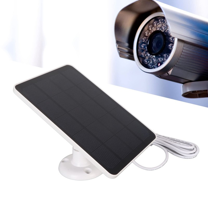 4 W Solar Panel for Security Cameras, DC 5 V
