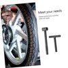 Zerodeko 2pcs Engine Valve Adjusting Wrench for Motorcycles Portable Valve