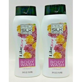 ProSilk body wash ( LOT 2 ) ProSilk Body Wash w/ LILAC & ROSE with Vitamin E Moisturizing 24 oz Ea