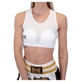 Metal Support with Chest Protector Boxing Woman, women's, MB691, white, M