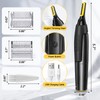 Ultra-Thin Electric Nose & Ear Hair Trimmer for Grooming –
